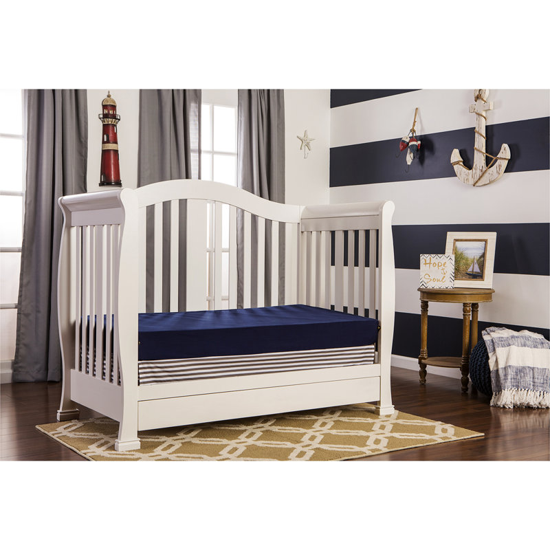 Dream On Me Addison 5 in 1 Convertible Crib and Storage Reviews Wayfair